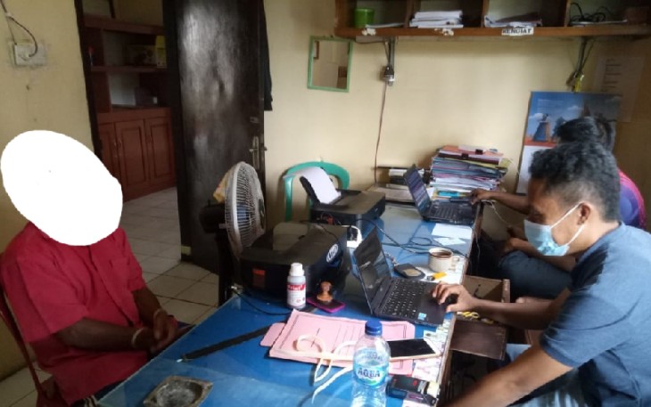 Terduga Pelaku Diamankan 