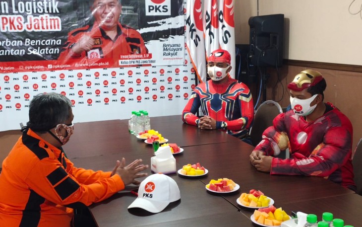 PKS Jatim Kirim Super Hero Untuk Korban Banjir Kalsel