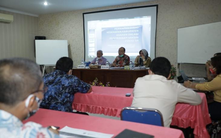 Pemkab Asahan Gelar Rapat Koordinasi Kesiapan Pelaksanan Vaksinasi Covid-19