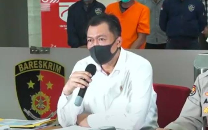 Dirtipidsiber Bareskrim Polri Brigjen Pol Slamet Uliandi Saat Wawancara Secara virtual