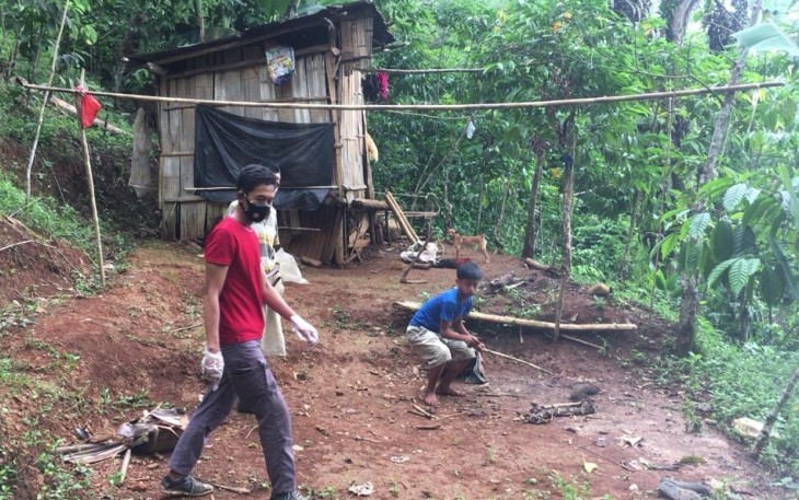 Polsek Padang Ulak Tanding Bersama Keluarga Evakuasi Temuan Kerangka Manusia di Binduriang