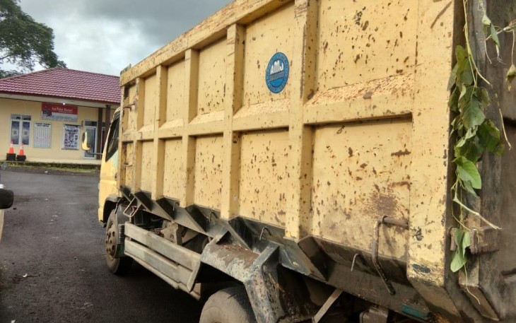 Mobil Dump Truk Diamankan Sat Reskrim Polres Kepahiang