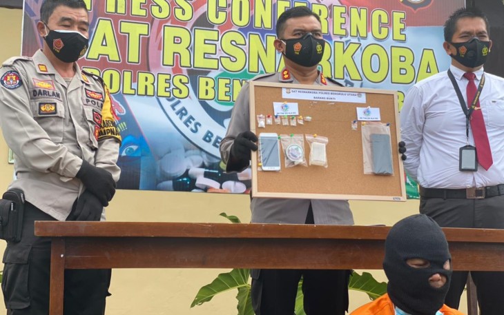 Terduga Pelaku Saat Diamankan  