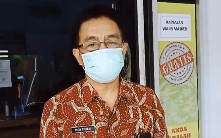 Kasi Asistensi Jaminan Sosial Dinas Sosial Kabupaten Tulungagung Tofik Priyadi