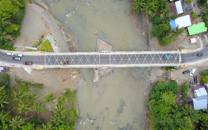  Jembatan Tanjung Agung Palik Bengkulu Utara