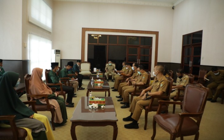 Bupati Asahan Terima Audiensi Ikatan Pelajar Al Washliyah 
