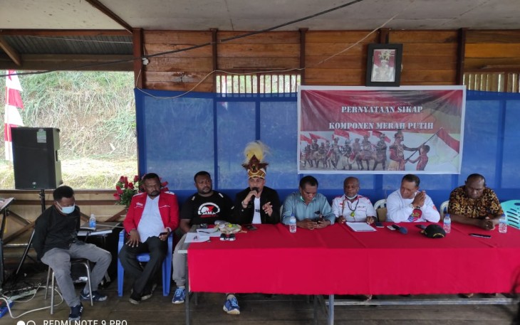 Komponen Barisan Merah Putih (BMP) RI di Papua