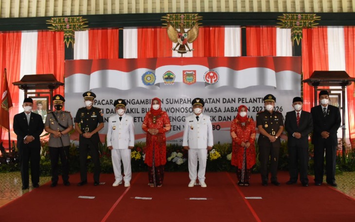Ucapan dari berbagai pihak setelah pelantikan Bupati Wonosobo
