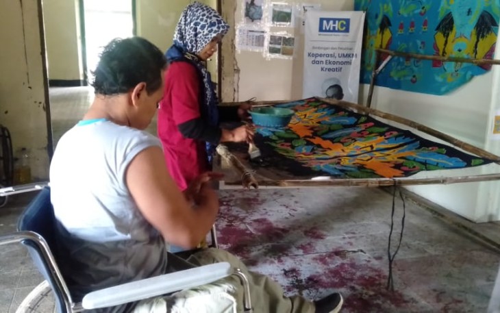 Hasil Karya Penyandang Disabilitas Tidak Mau Kalah