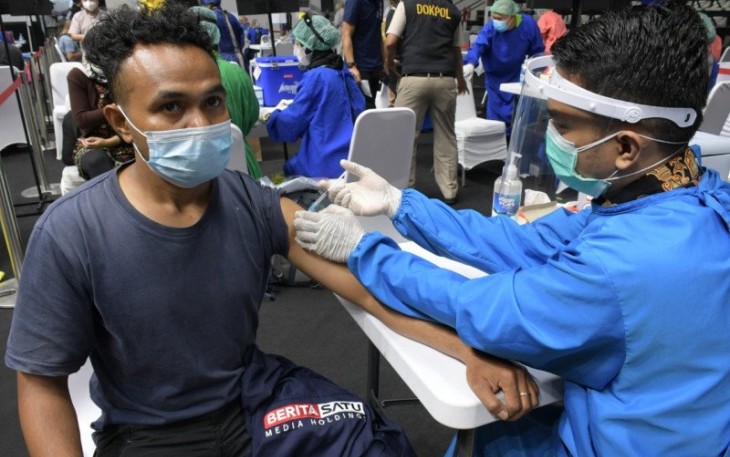 Kolaborasi Sukseskan Vaksinasi Covid-19 bagi Awak Media