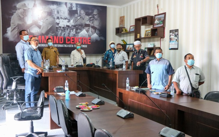 Diskominfo bersama PWI Tebing Tinggi Peringati HPN Secara Virtual 