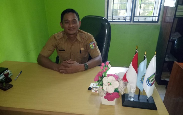 Kepala pekon Pandansari Eko Paryoto