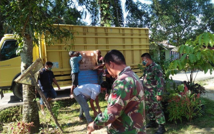 Material Sasaran 8 RTLH Telah Terdistribusikan
