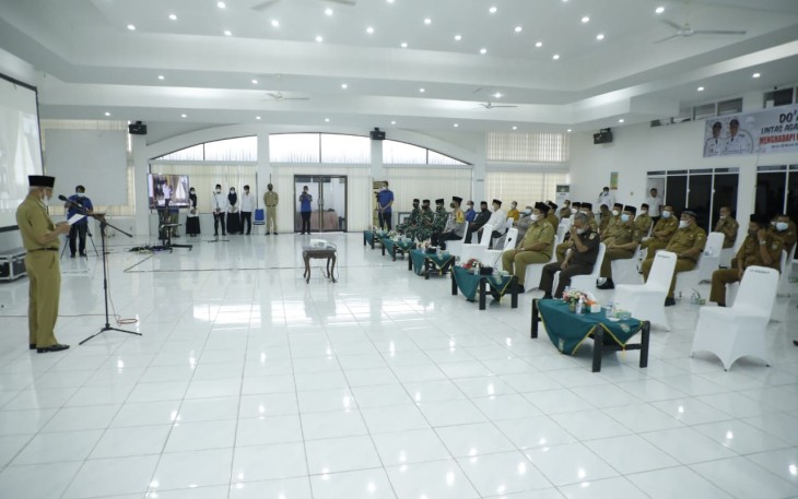  Pemkab Asahan Doa Bersama Lintas Agama Secara Serentak 