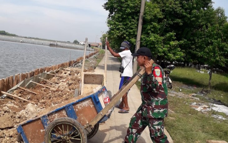 Pembangunan Turap Jalan