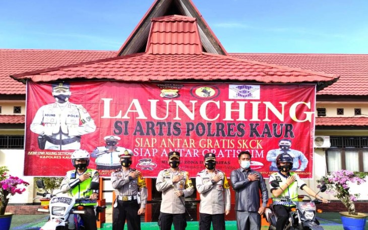 Polres Kaur Launching SIARTIS