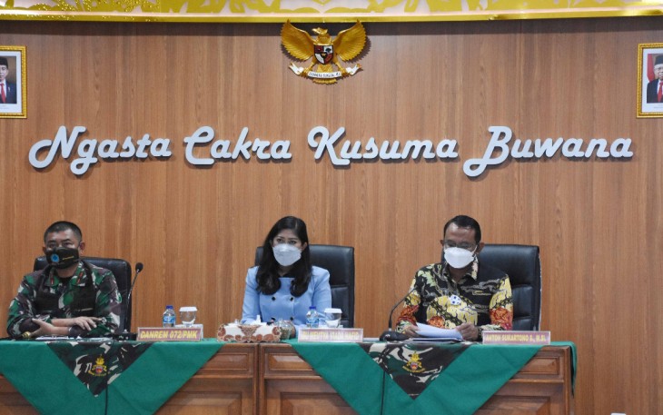 Komisi I DPR RI laksanakan  Kunker ke Korem 072 Pamungkas