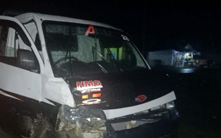 Kondisi Mobil Usai Lakalantas 