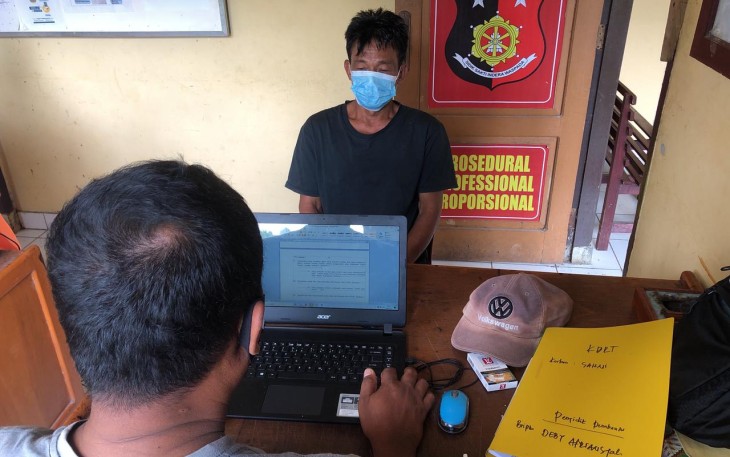 Terduga Pelaku Diamankan     