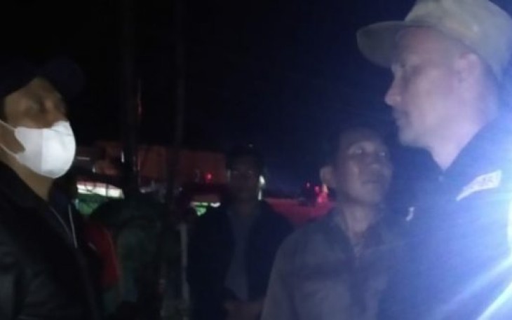 Wakil Walikota Bengkulu Dedy Wahyudi Saat Meninjau Lokasi Kebakaran