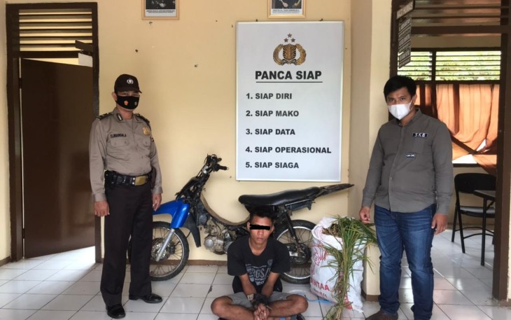 Terduga Pelaku Diamankan 