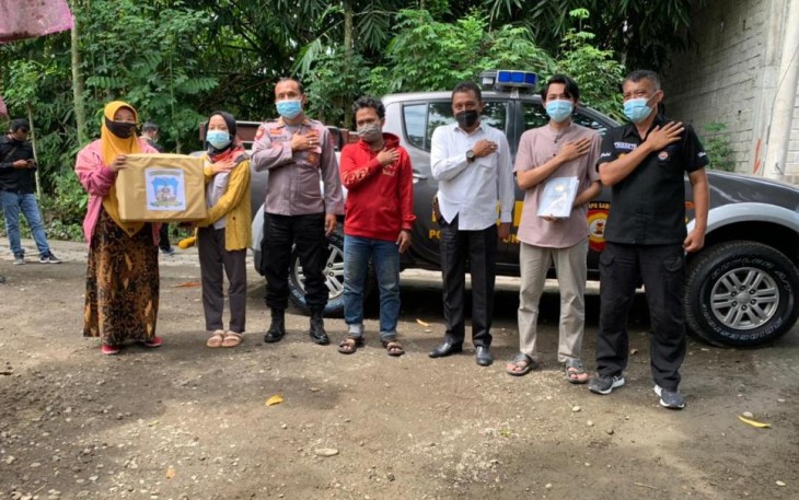 Polres Tulungagung Peduli Mahasiswa Asal Papua