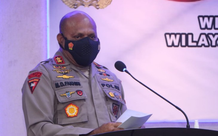 Kapolda Papua Irjen Pol Mathius D Fakhiri