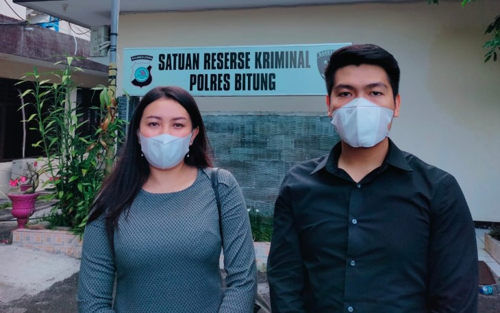 Kuasa hukum George Carbela Mokoagow, Marshall Tambajong SH Bersama Rekannya
