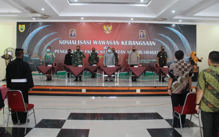 Sosialisasi Wawasan Kebangsaan dan Pengukuhan FKPPS Kecamatan se-Kab.Sragen