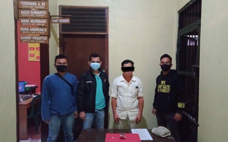 Terduga Pelaku Diamankan     