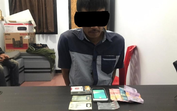 Terduga Pelaku Diamankan  