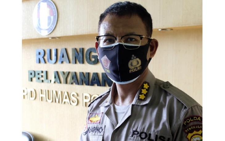 Kabid Humas Polda Bengkulu Kombespol Sudarno S Sos MH