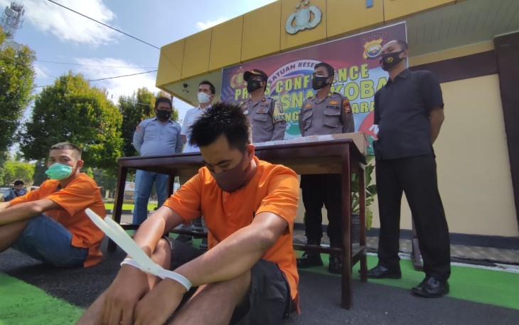 Terduga Pelaku Diamankan  