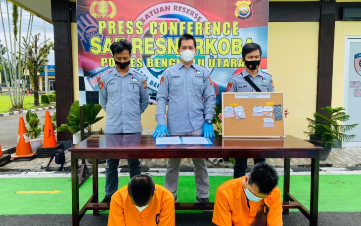 Kedua Terduga Pelaku Diamankan (Foto : Ismail)
