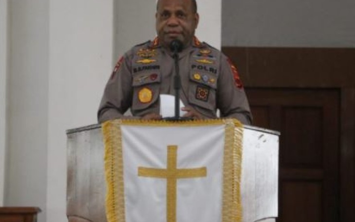 Kapolda Papua Irjen Pol Mathius D Fakhiri SIK 