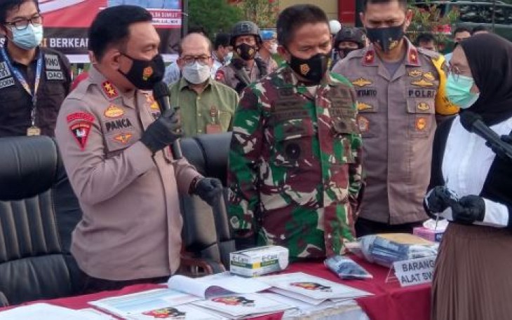 Polda Sumut Tetapkan 5 Tersangka Kasus Uji Cepat Covid-19 Bekas Pakai