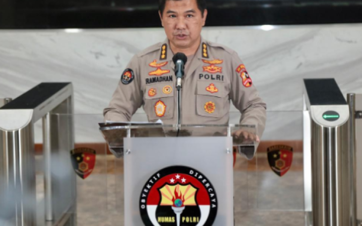 Kabagpenum Divisi Humas Polri Kombes Pol Ahmad Ramadhan 