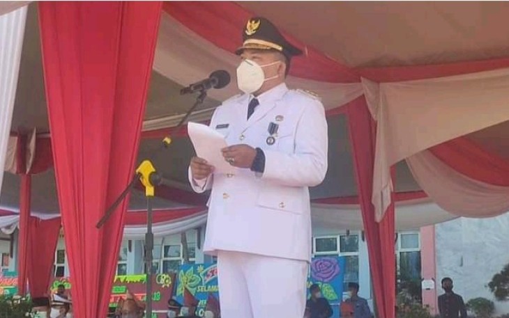 Bupati Seluma Erwin Octavian SE Jadi Inspektur Upacara 