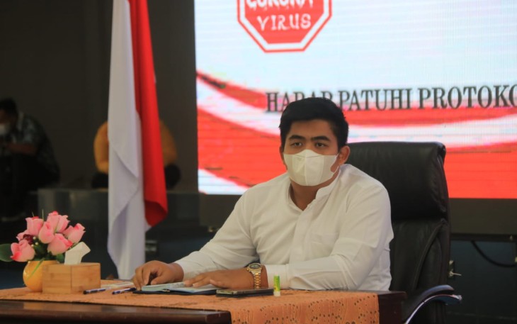 Wabup Bintan Roby Kurniawan Pimpin Rakor Penanganan Covid-19 