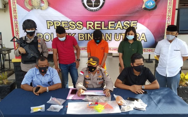 Terduga Pelaku Diamankan  