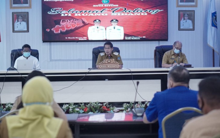 Wakil Walikota Bitung Pimpin Rapat Revitalisasi Penataan Pasar 