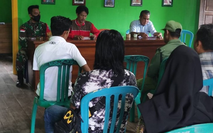 Babinsa Koramil 1206-06 Putussibau Hadiri Musrembang Desa