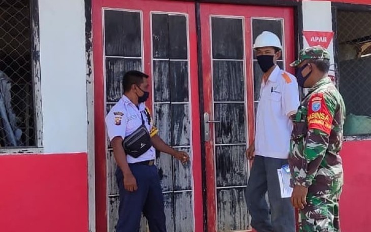 Pentingnya Koordinasi, Babinsa Tanjung Raja, Kodim 1203/Ktp, Cek peralatan Damkar 