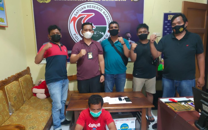 Terduga Pelaku Diamankan  c
