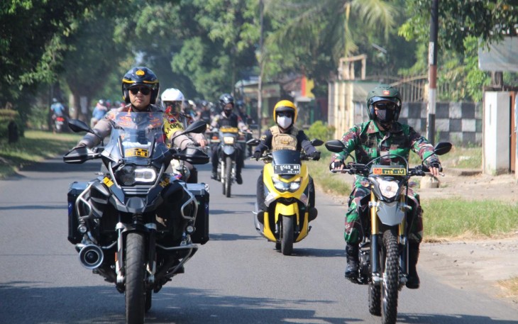 Patroli bersama pantau libur lebaran