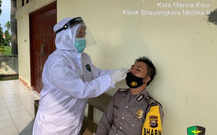 Urkes Polres Bengkulu Selatan Lakukan Rapid Tes Secara Berkala