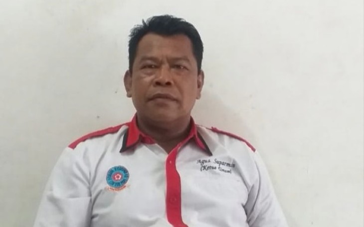 Ketua Forum Komunikasi LSM dan Pers Agus Suparmin