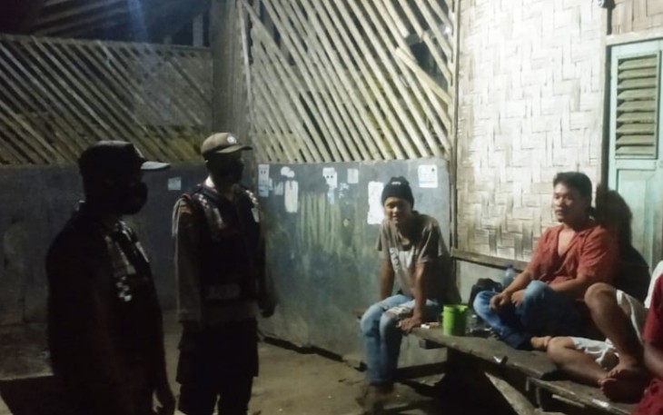 Usai Idul Fitri Polsek Sipispis Tetap Lakukan Patroli Rutin di Wilkumnya