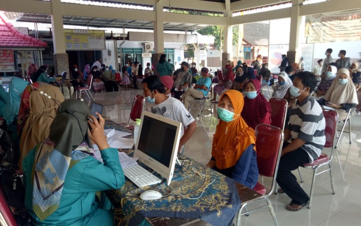 Desa Jabalsari Melaksanakan Vaksinasi Covid-19 Gelombang Dua