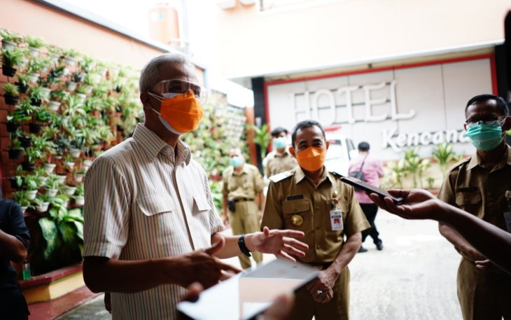 Gubernur tinjau tempat isolasi terpusat di Pati